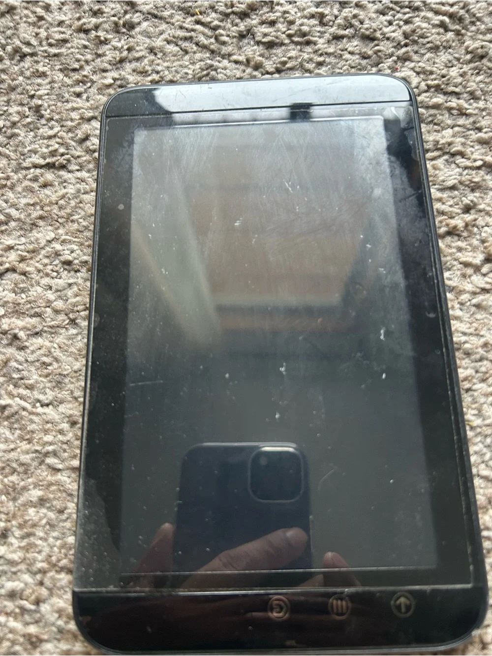 Dell Streak 7 Black Tablet with Gold Logo and T‑Mobile